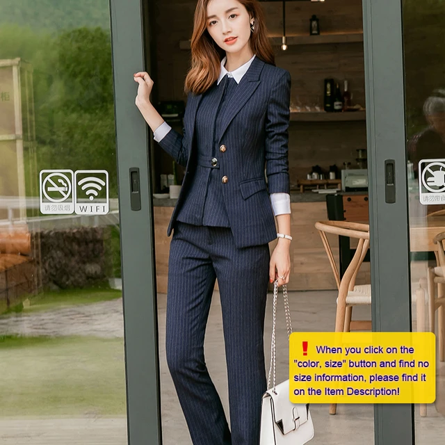 Formal 3 piece pant suits shop