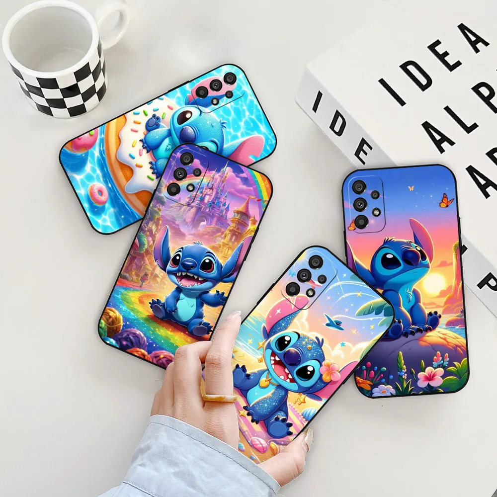 

Disney Lilo Stitch Phone Case For Samsung Galaxy A55 A54 A53 A52 A52S A51 A73 A72 A71 A35 A34 A33 A32 A31 A24 A23 A22 Case Cover