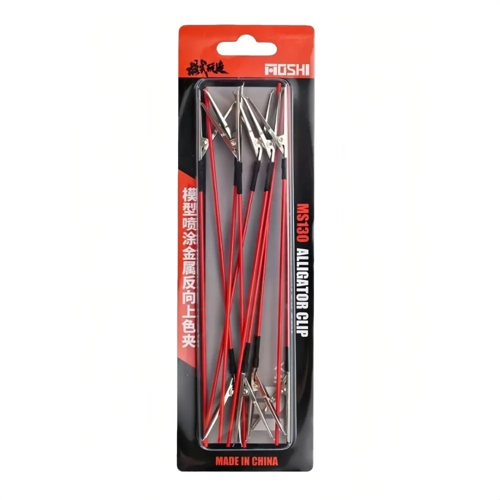 10pcs/pack Strong Clamping Force Spray Metal Coloring Reverse Clips Sturdy Rust-Proof Reverse Painting Clip Durable