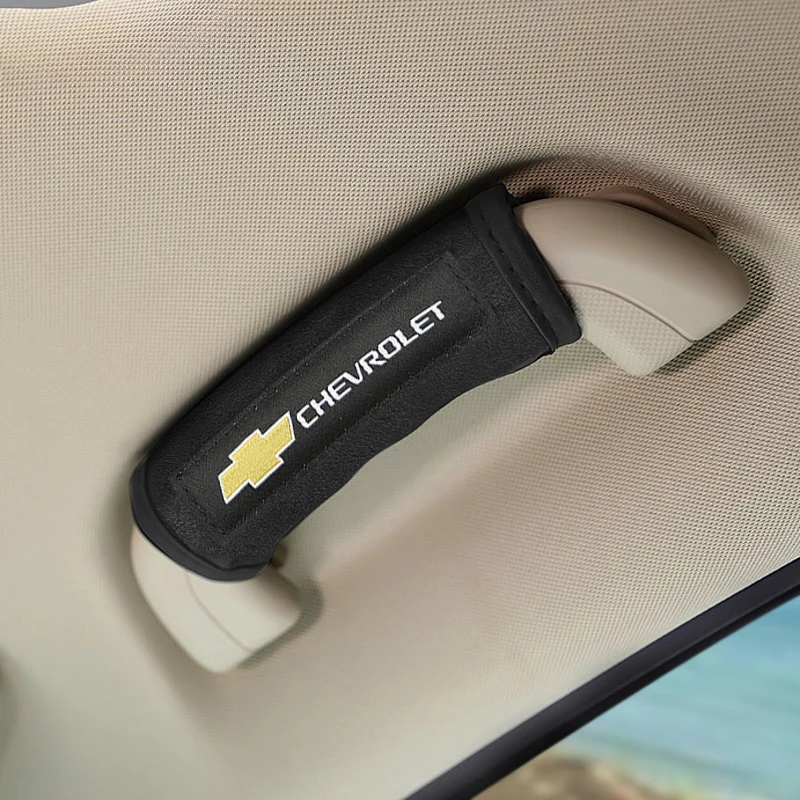 Car Interior Car Roof Handle Plush Protective Cover For Chevrolet Cruze Aveo Captiva Lacetti Accessories