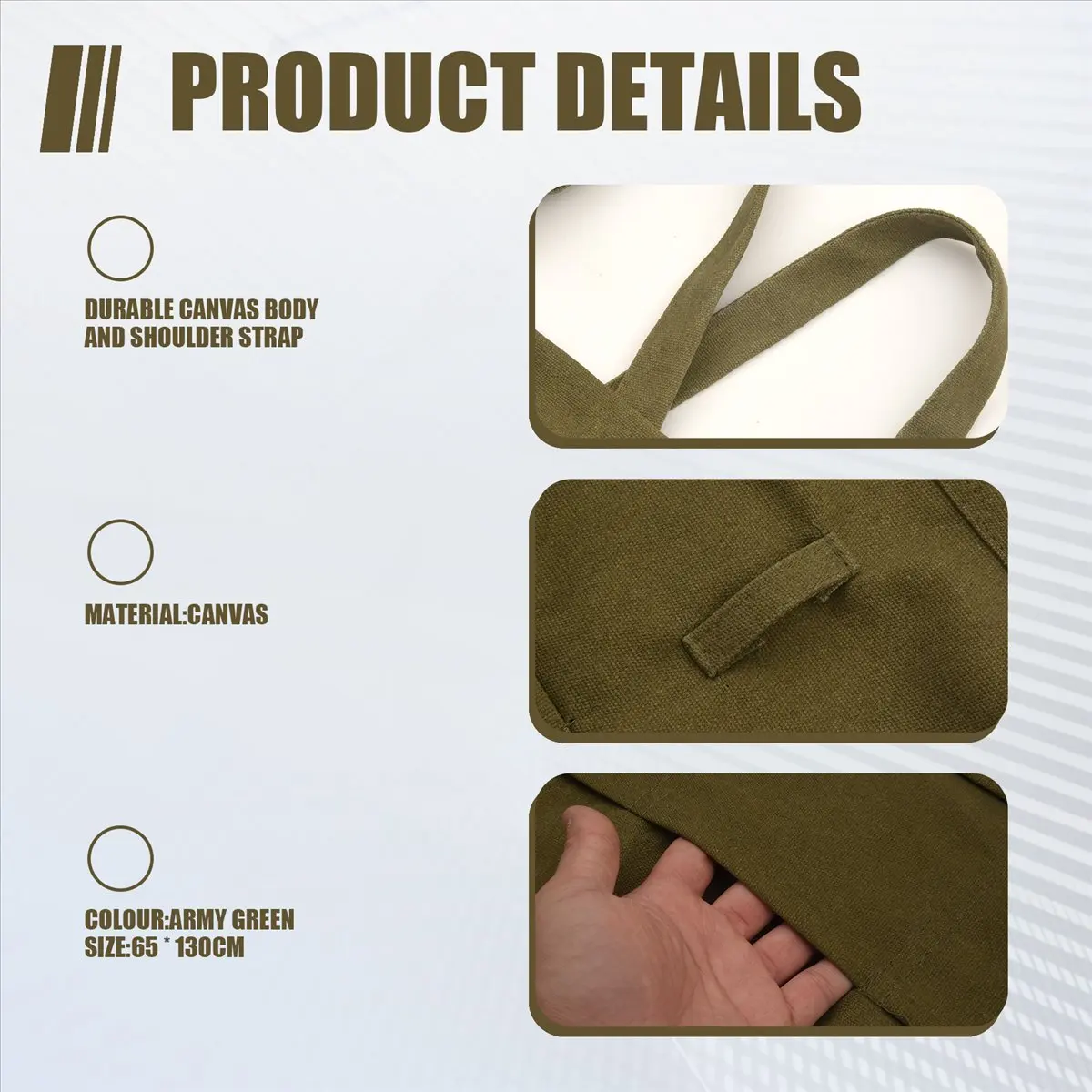 MALL  Apron with Pockets Painting Apron Painter Adjustable Neck Strap Waist Ties Gardening Waxed Aprons for Women Men Adults