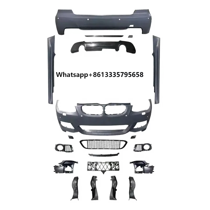 

M3 Body Kit M-Tech Style Bumper Bumper Suitable for 3 Series 2006-2012 E92 Car Modification Spare Parts