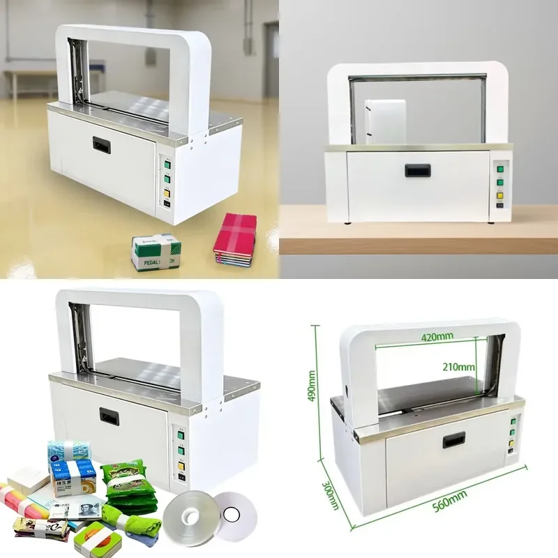 High Speed Easy Operate Strapping Machine Cost Effective Low Energy Consumables for Office and Farm Use