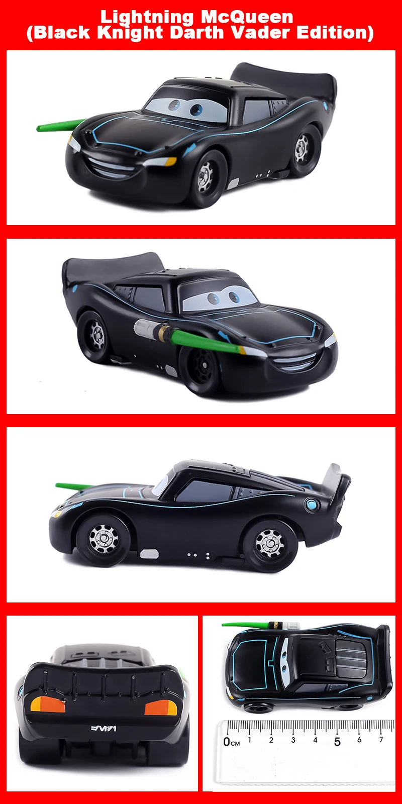 Pixar Cars Piston Cup Racer 43 Strip Weathers 1/55 Modell aus Metalldruckguss, Dinoco Car King Racing Toys, Kindergeschenke – Detail 15