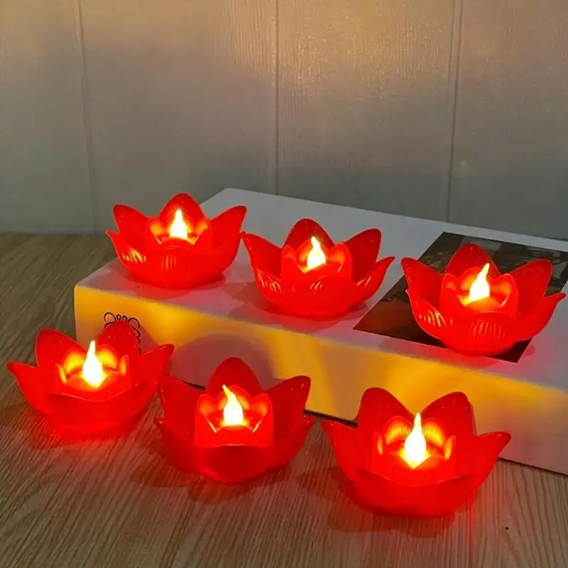

LED Flower Light With realistic Dancing Effect For Wedding Home Decoration And Spiritual Altar D2RD