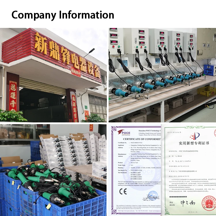 High Power Industrial Heat Machine New High Temperature 3400W Welding Machine for Shrink Film Material Hot Air Plastic Welding