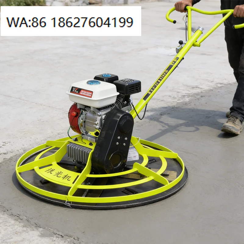 

Hand Held Concrete Polisher Electric Power Trowel Floor Floating Finishing Construction Equipment