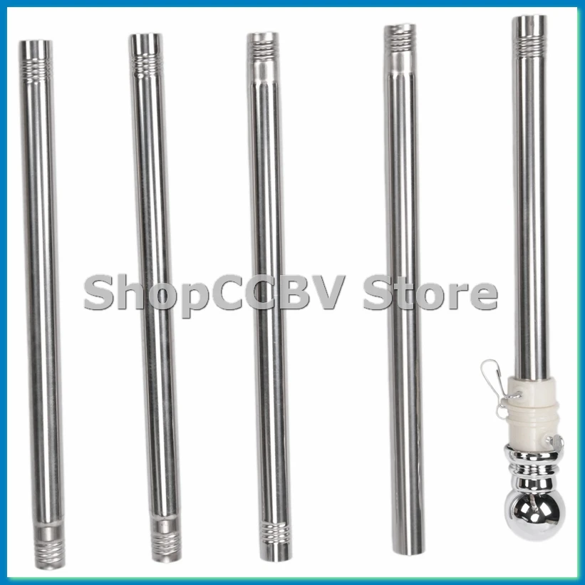 

Flagpole, Stainless Steel Flagpole, Suitable for House Courtyard Garden, Anti-Rust (Silver Pole Only)-A50M