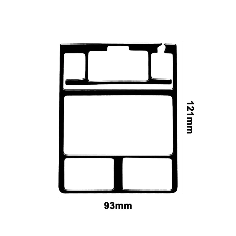 Dimmer Control Box Brand New ABS Gloss Black Stickers For Subaru Legacy Outback 2010 2011 2012 2013 2014 Car Accessories