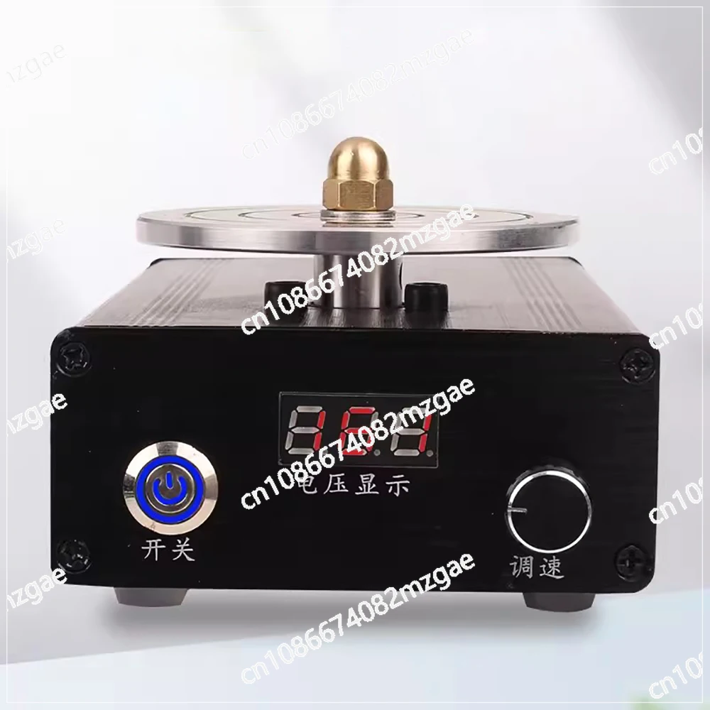 220V Electric Knife Sharpener for Cutting Blades, Fast Grinding Machine 70mm Diameter Mini Grinder 0-3000 RPM Speed