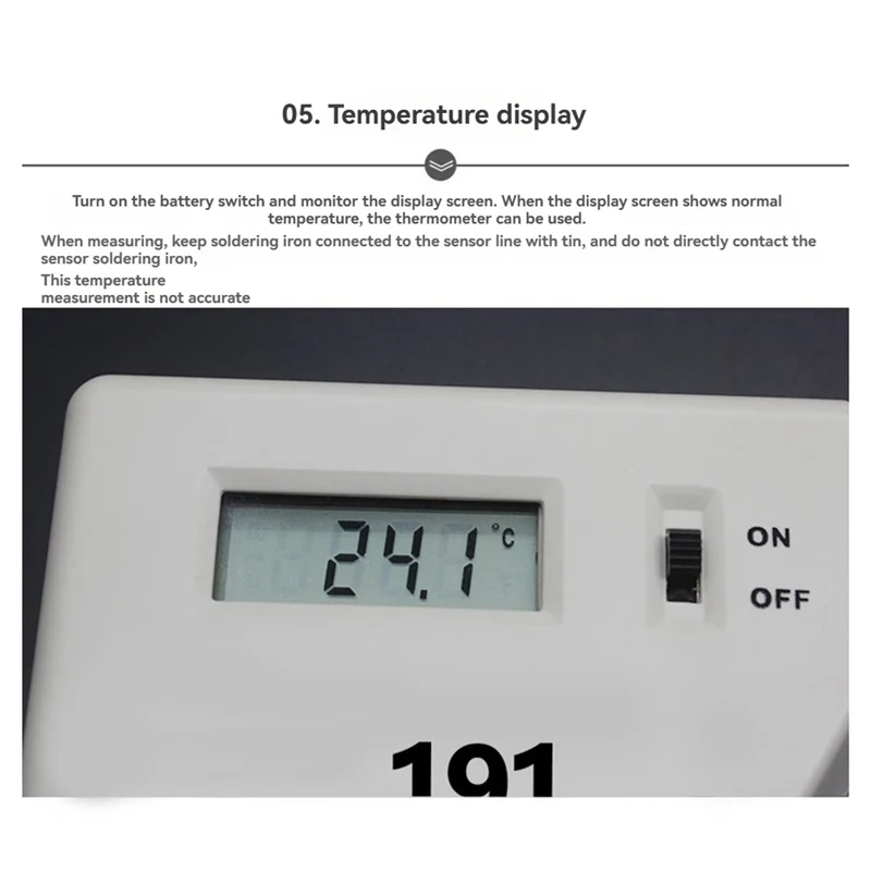 A96I-новый тестер с железным наконечником, термометр с железным наконечником, тестер температуры пайки, термометр с железным наконечником, цифровой дисплей 0 ℃ -600 ℃   Наконечник