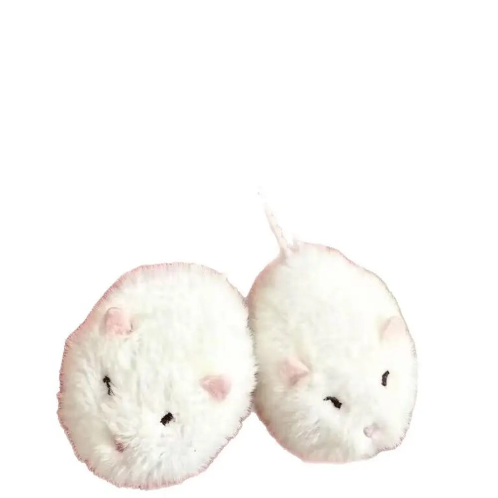 Hamster Keychain Hamster Shape Backpack Decoration Hamster Bag Charm Handbag Accessories Soft Furry Texture Bag Pendant