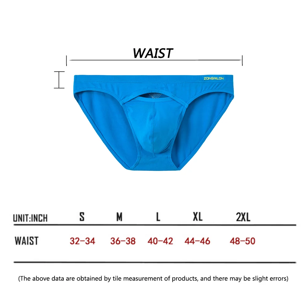 남성용 팬티, 섹시한 디자인 대나무 섬유 남성 속옷, 편안한 통기성 비키니 팬티, 저층 남성 속옷, 8 색