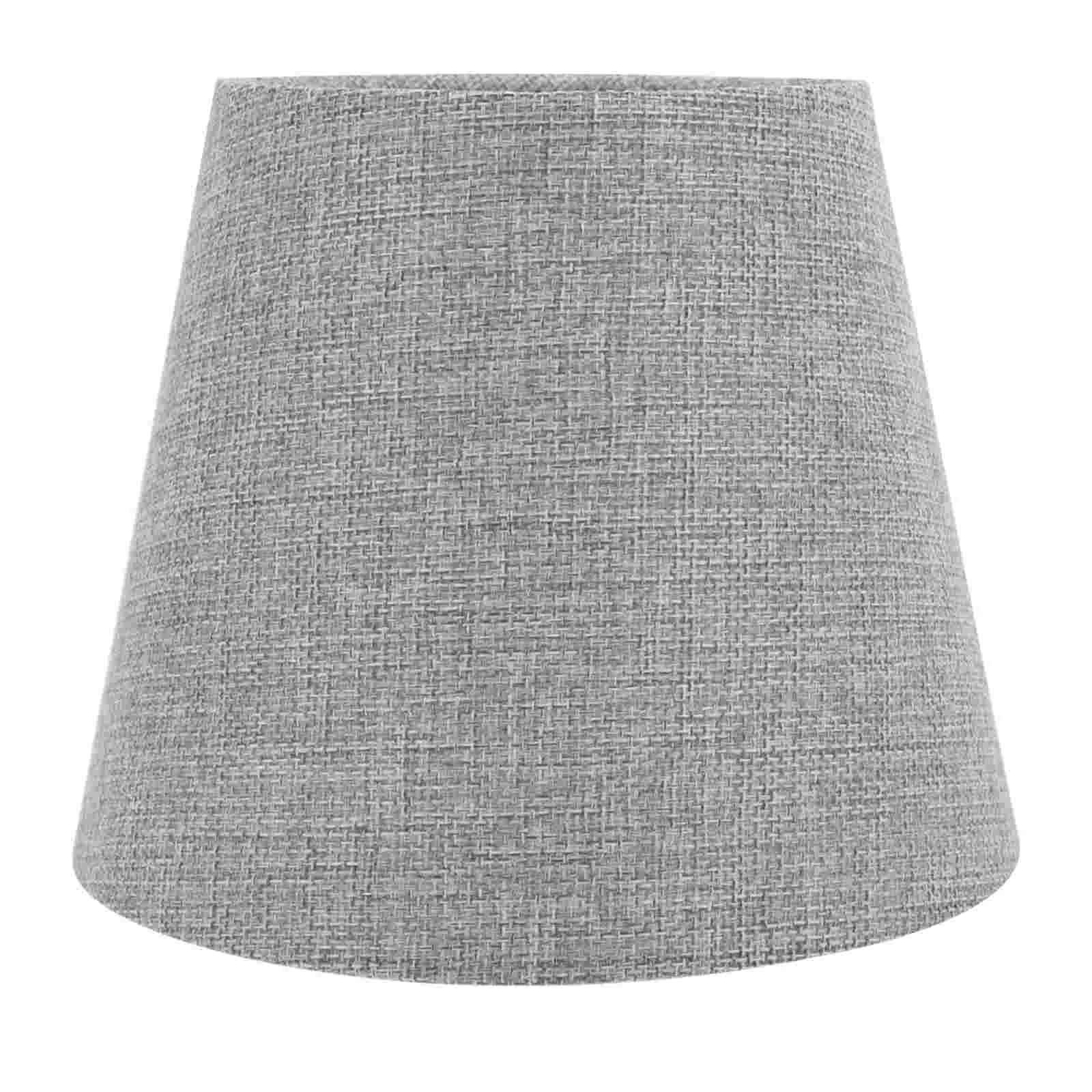 

Cone Shaped Cloth Lampshade for Desk Bedside Table Lamps Small Vintage Cover Modern Home Decor Easy Install Lighting