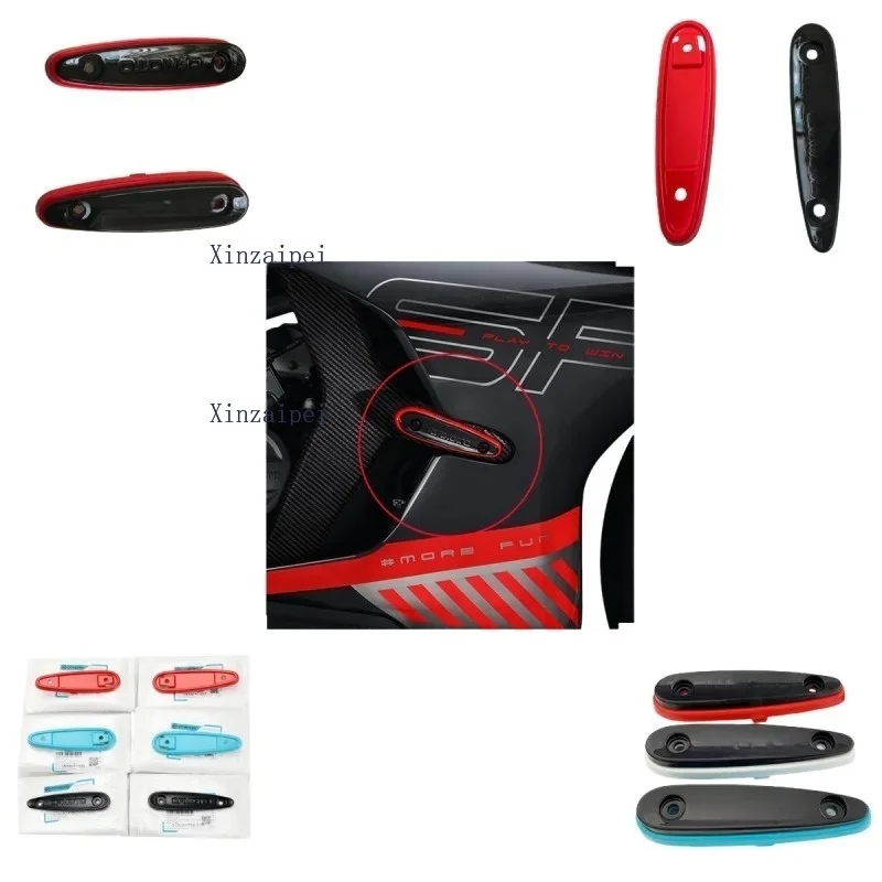 Radiator Guard Decorative Cover for CFMOTO 450SR 450SRS CF400-6 Decorative Cover Front Guard Anti Drop Block Accesorios Parts