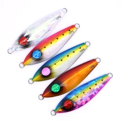 CASTFUN Jack Eye Slow Jigging Lure 120g 150g 200g Slow Jigging Lure Fishing Jigs Metal Jigs Speed Jig Artificial Baits