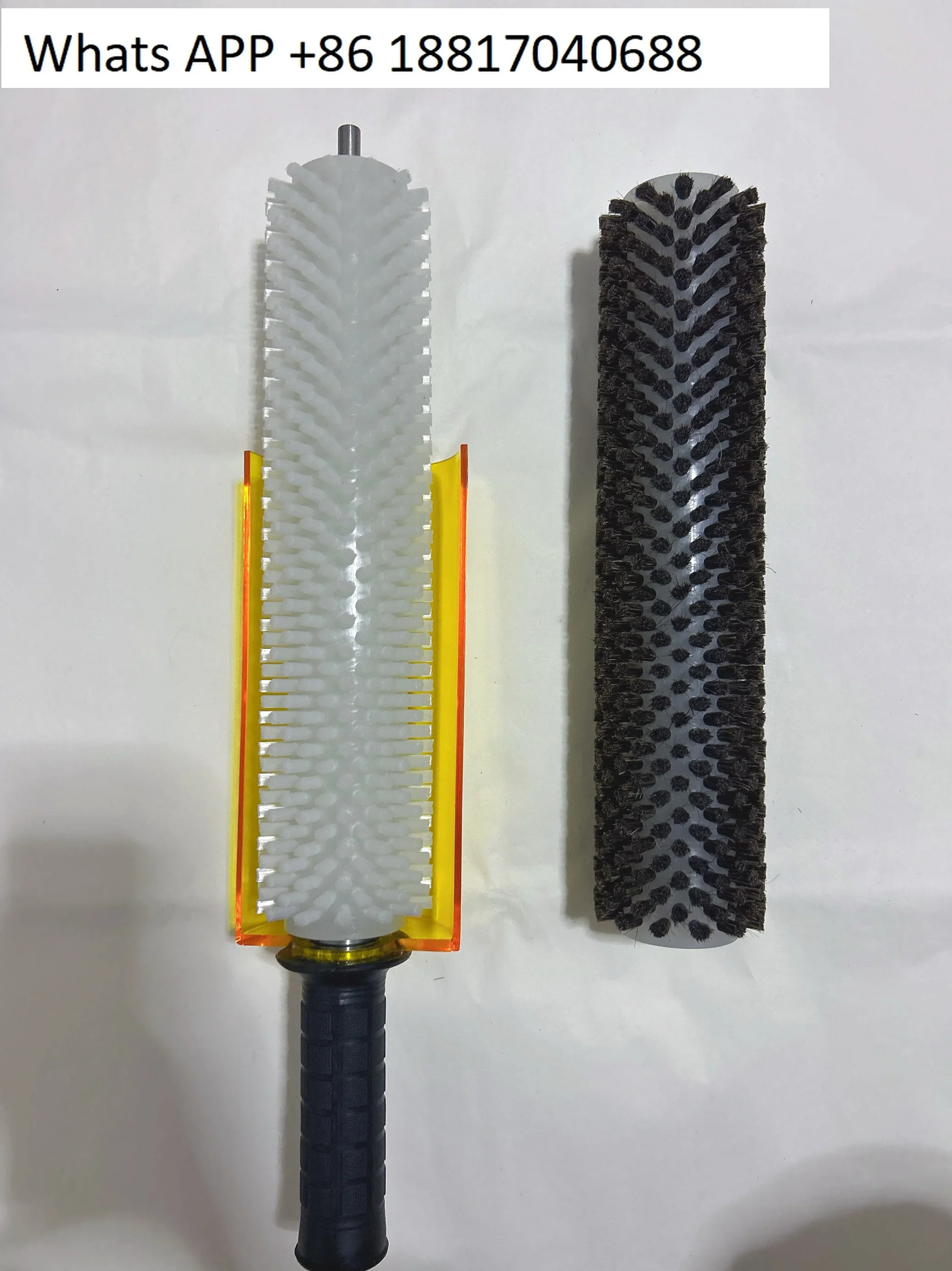 Snowboard wax removal brush set Veneer and double board maintenance Electric roller brush Horse hair  Steel wire  Nylon brush