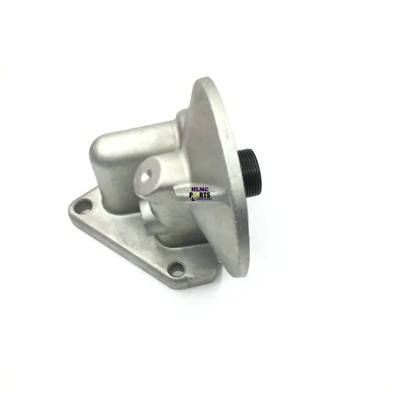High Quality Excavator Oil Filter Seat for E200B E120B Oil Filter Element Seat KS192-6 Engine Oil Aluminum Seat Assy