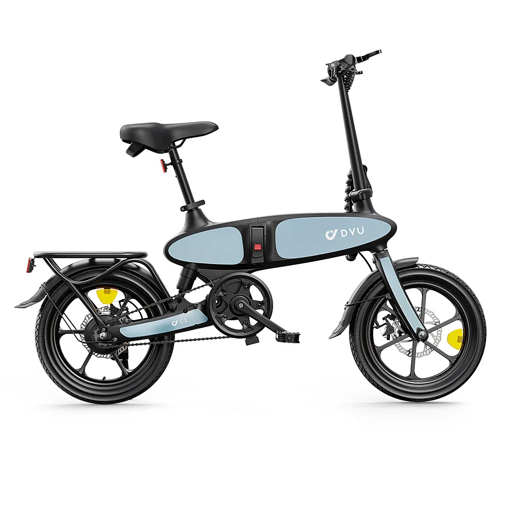 E-Bike DYU C2 36V15AH Abnehmbarer Akku Elektrofahrrad 16 Zoll Reifen Modische Version City Erwachsenen-Elektrofahrrad – Detail 11