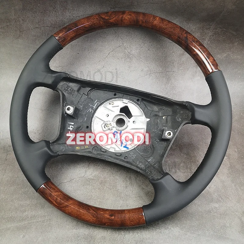 Car Wood Steering Wheel For BMW E36 1995-1997 E46 1998-2004 X3 E83 X5 E53 E38 1994-2001