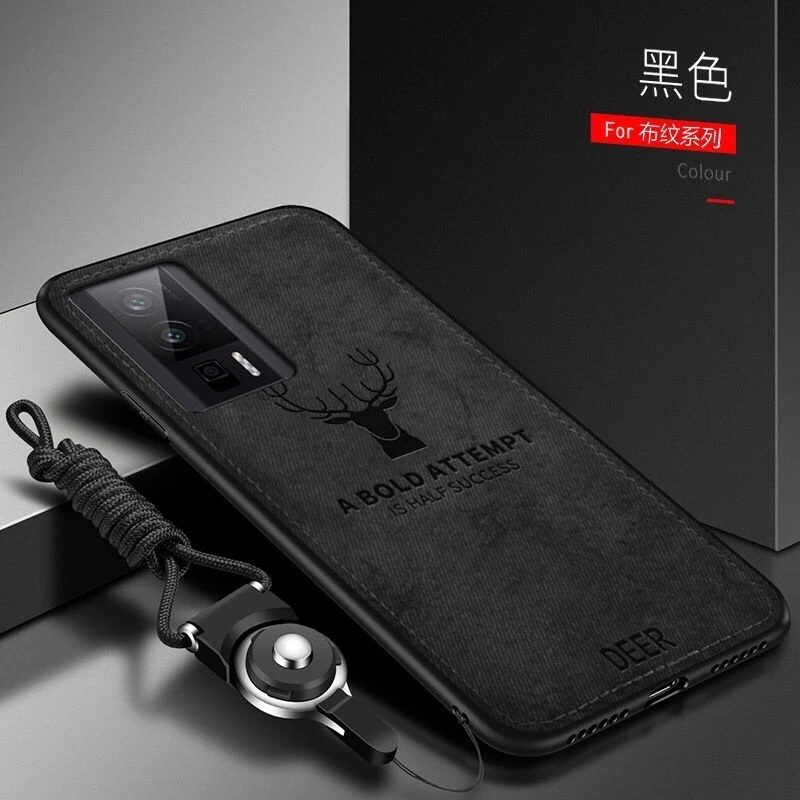 For Poco F5 Pro Case Luxury PU Woven Fabric Phone Cover For Xiaomi Poco F 5 F5Pro 5G Redmi K60 K60Pro Soft Silicone Capa Bumper