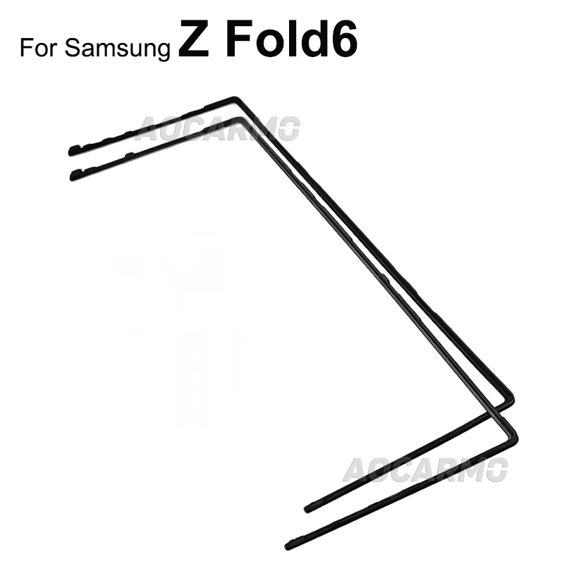 Aocarmo For Samsung Galaxy Z Fold 2 3 4 5 6 Fold 7 Fold6 Front Screen Stand Middle Bezel Frame LCD Display Bracket Plastic Hoder image 6