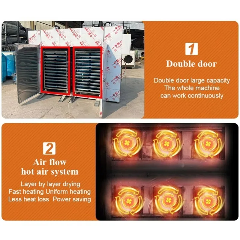 Grape Cheese Drying Oven Beef Jerkey Cassava Chip Dryer Machine Chili Pepper Drying Machine customized