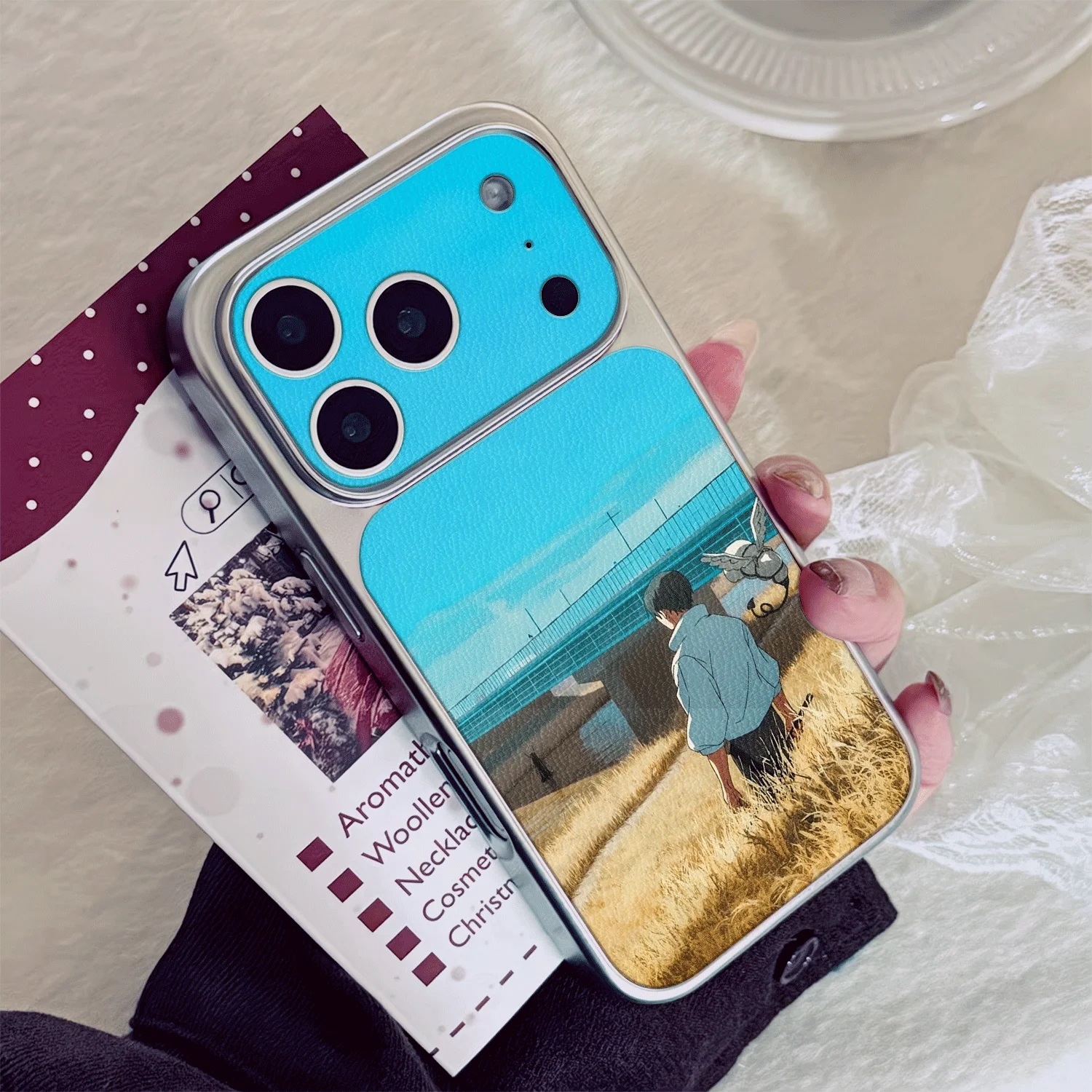 Phone Cases Near - Étui de téléphone en cuir à