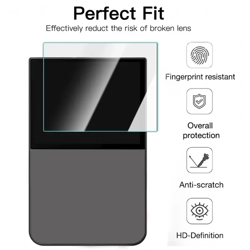 3-1 قطعة واقي للشاشة الزجاجية لوحدة تحكم ألعاب الطوب Trimui الزجاج المقسى 9H صلابة المضادة للخدش فيلم زجاجي HD أفلام واضحة