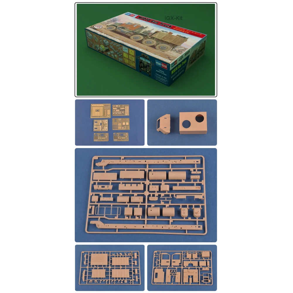 

Hobbyboss 85525 1:35 Scale M1070 Armored Truck Vehicle Car Plastic Model Building Kit Hobby Craft Assembly Making Toy