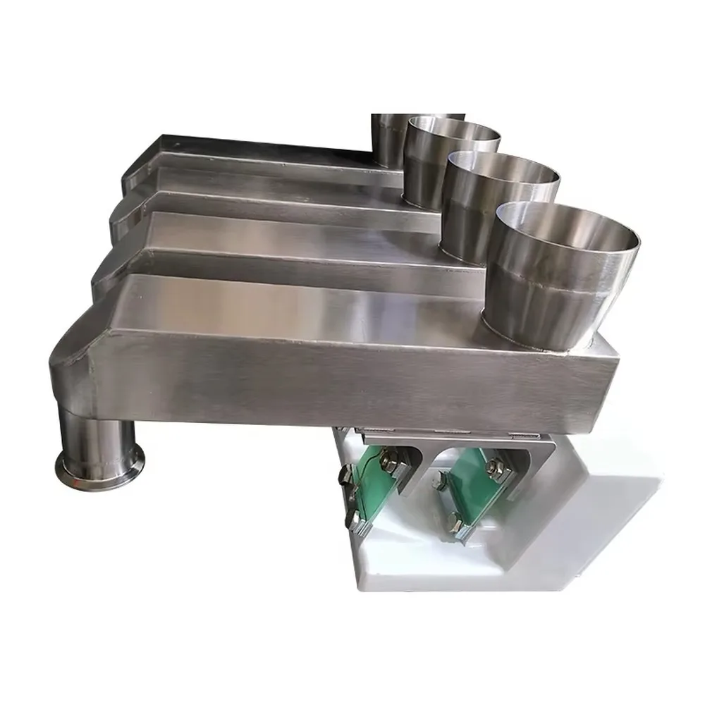 220V Digital Controller Electromagnetic Vibrating Feeder Trough DSW Powder High Efficiency Sturdy Customizable