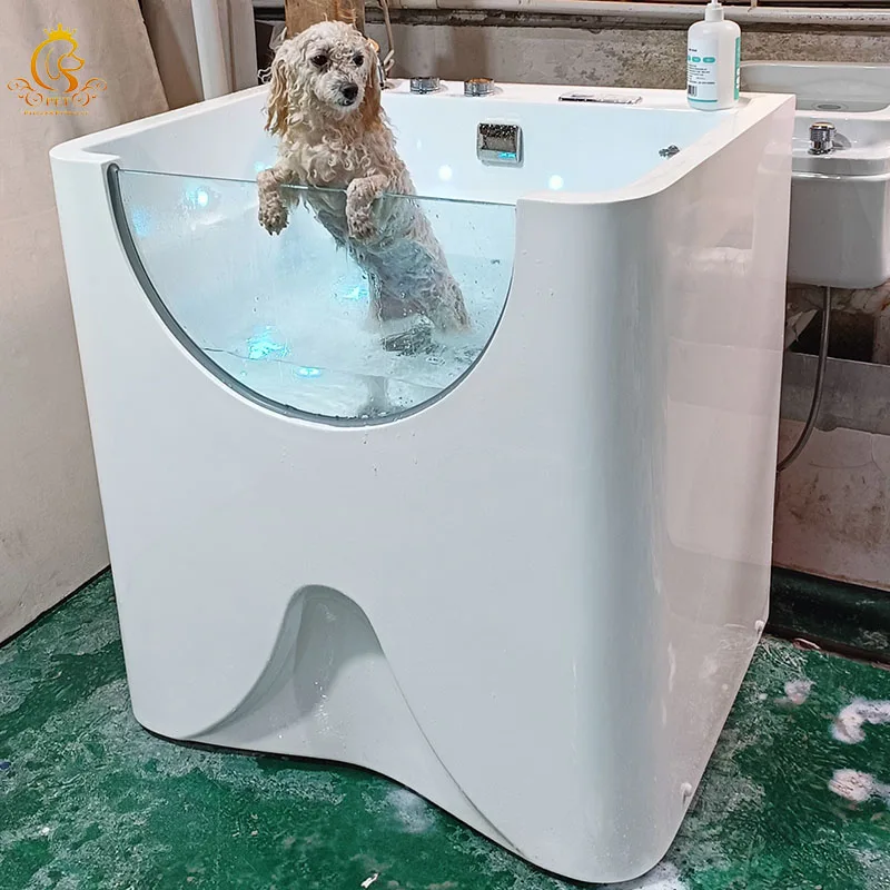 EUR PET New Design Pet Grooming Spa Bathtub With Ozone Thermostatic for Pet Grooming Salon Multi-functional Dog Washing Station