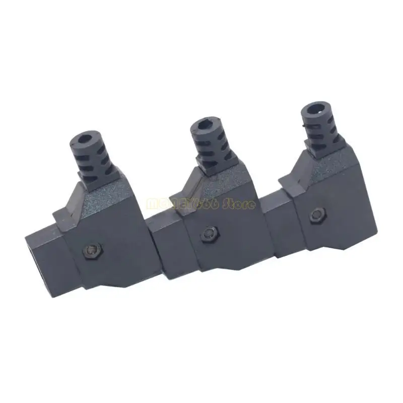 F62C D-TAP BポートVポートバッテリー付きバッテリー溶接雄の金メッキピン電源プラグ