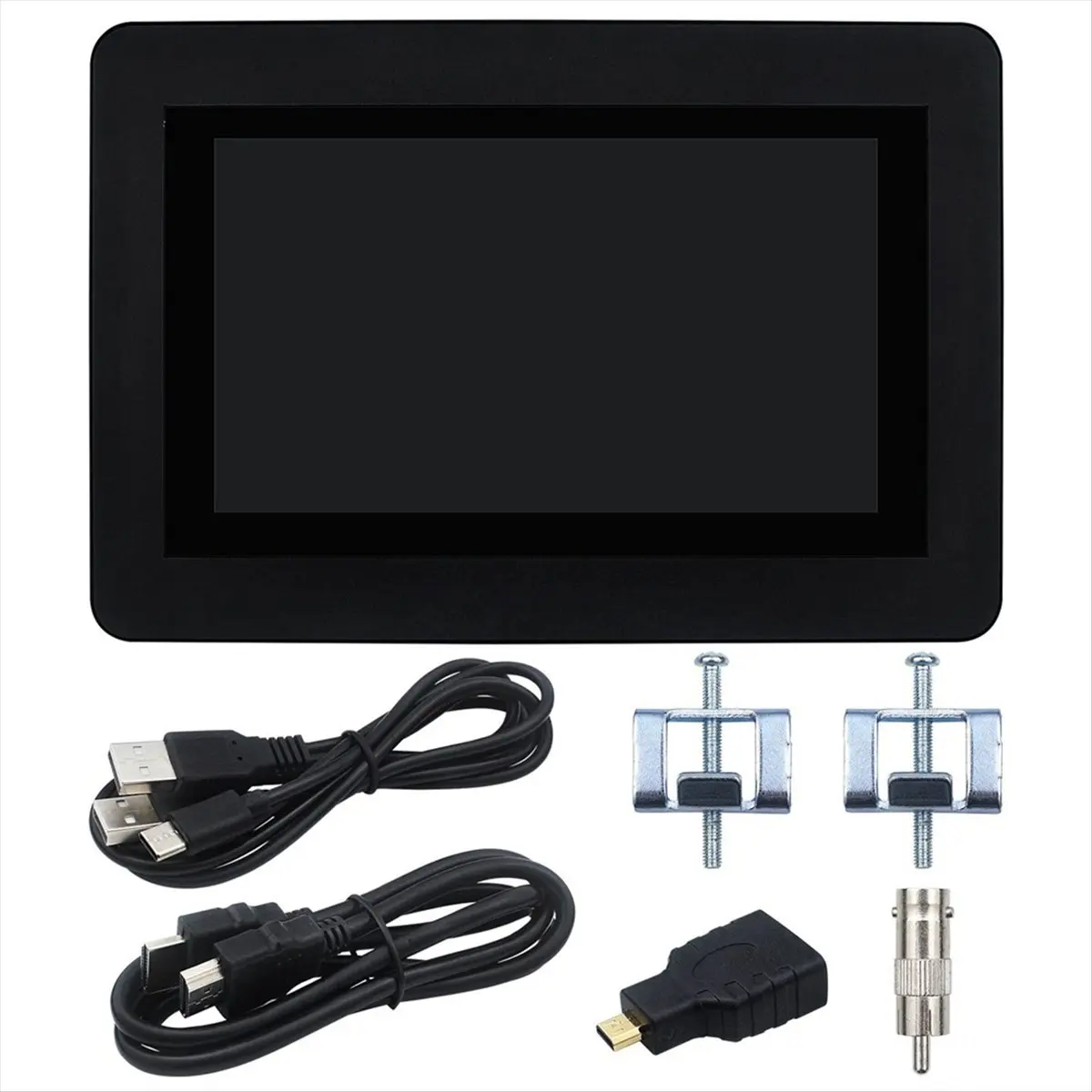 SPECIAL OFFER 7inch DSI Capacitive Touch Display, 1024x600 Pixels, IPS Panel, Optical Bonding Toughened Glass Panel, Point Touch