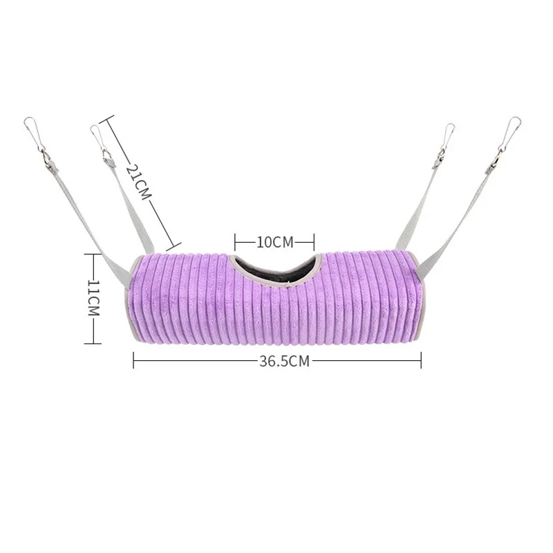 Hamster Hammock Ferret Hide Tunnel Warm Rat Hammock for Rodents Rats Accessories Rodent Hammock for Rat XCW05