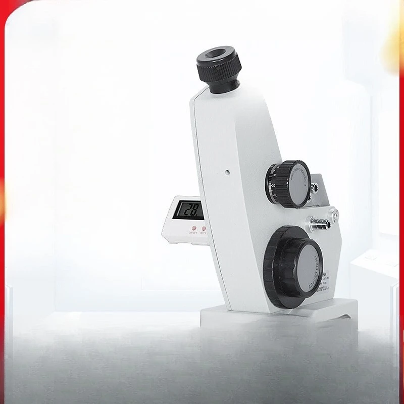 Refractometer Laboratory Sugar Concentration Tester 2WAJ Monocular Refractive Index Abbe Refractometer