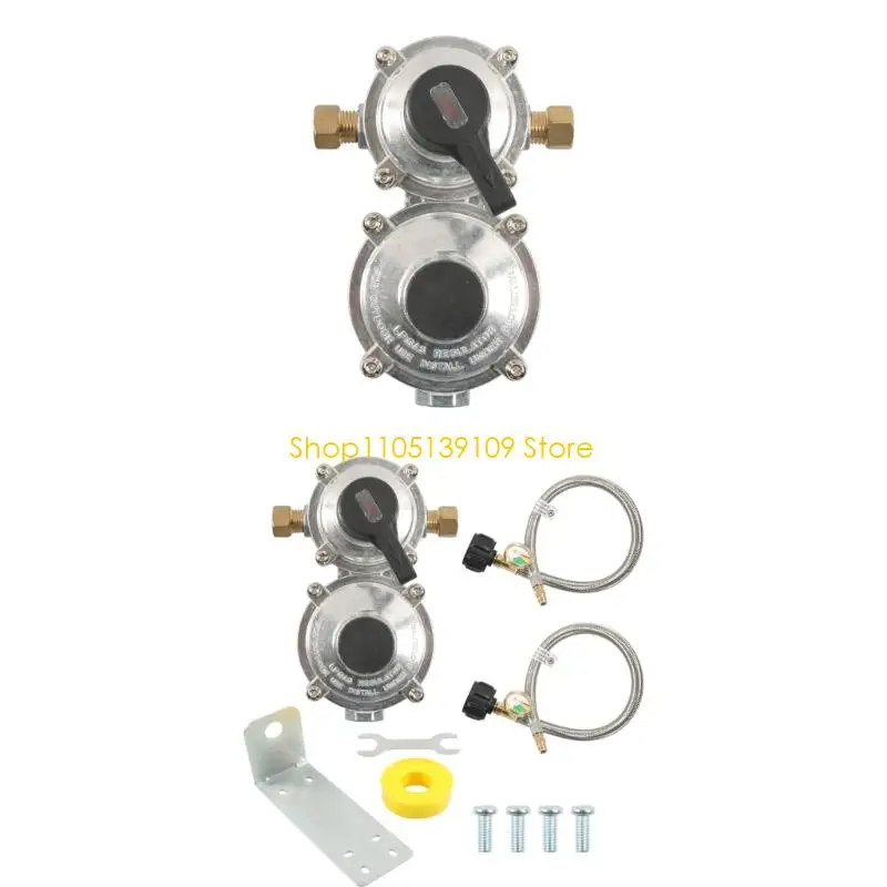

Twin Connection Propane Pressure Stabilizer For Caravans Systems Featuring Weatherproof Construction Easy Installation