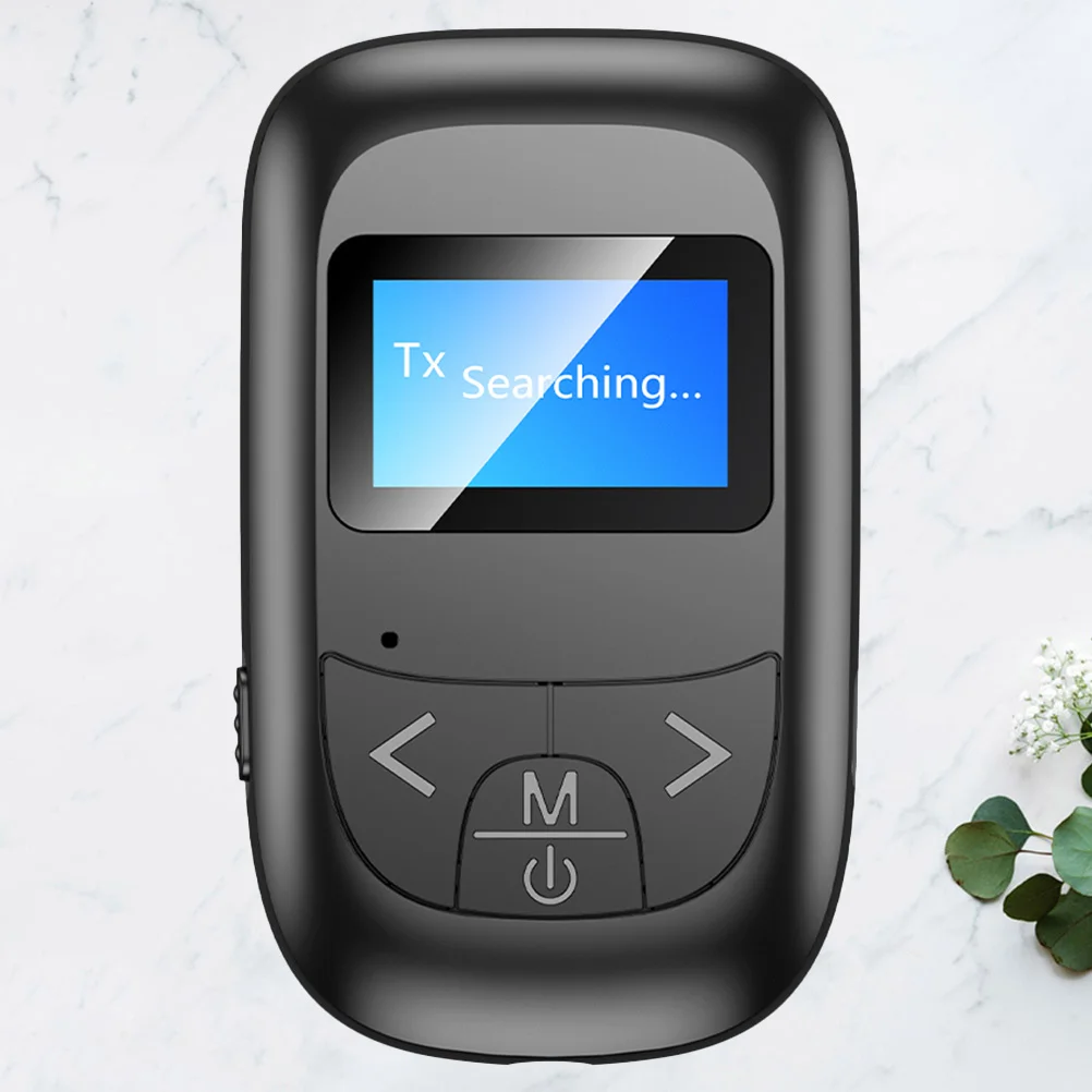 1 قطعة محول الصوت 5.0 شاشة Lcd نقل لاسلكي للمنزل مكتب متعدد الأغراض محول USB جهاز الصوت المحمول #1