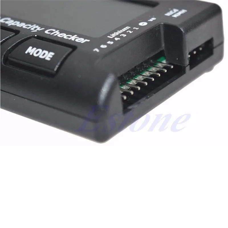 Detector digital de capacidade de bateria CellMeter-7 de 2,1 polegadas LiPo LiFe Li-ion Nicd NiMH testador detector de tensão de bateria