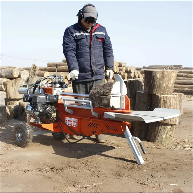 TENGAO 18 Ton Forestry Machinery Wood Log Splitter Hydraulic Wood Splitting Machine For Sale CE Approved Firewood Processor