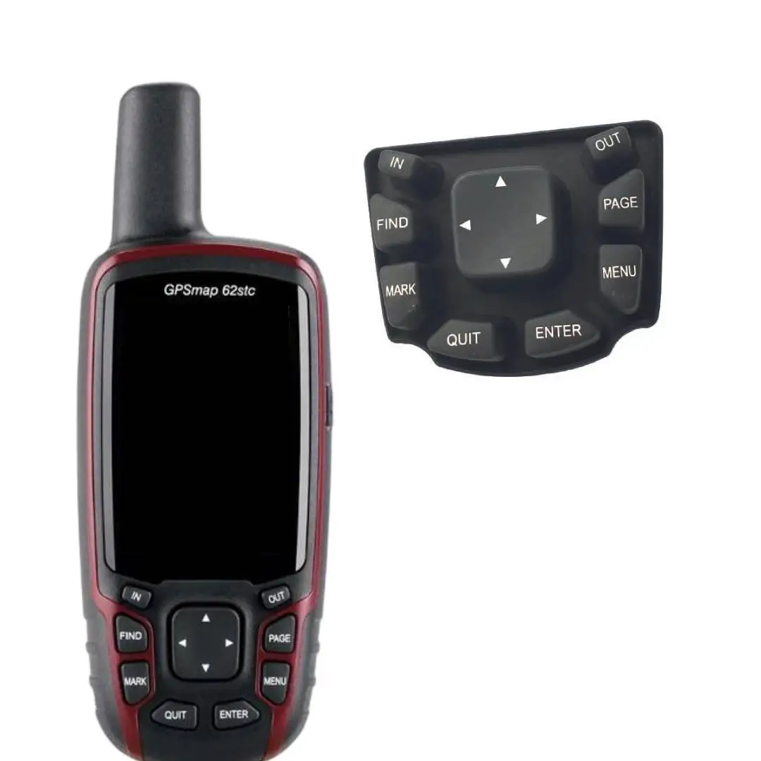 Replacement New Buttons For Garmin GPSMAP 62sc 62stc Keypad Rubber One Piece