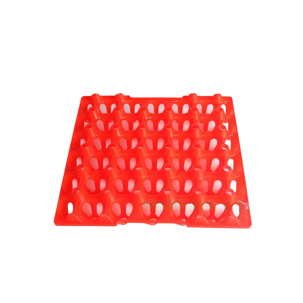 Stackable Plastic Egg Tray Holds 30 Duck Eggs for Farm Market Home Transport Storage Lightweight 28.5x28.5x5cm