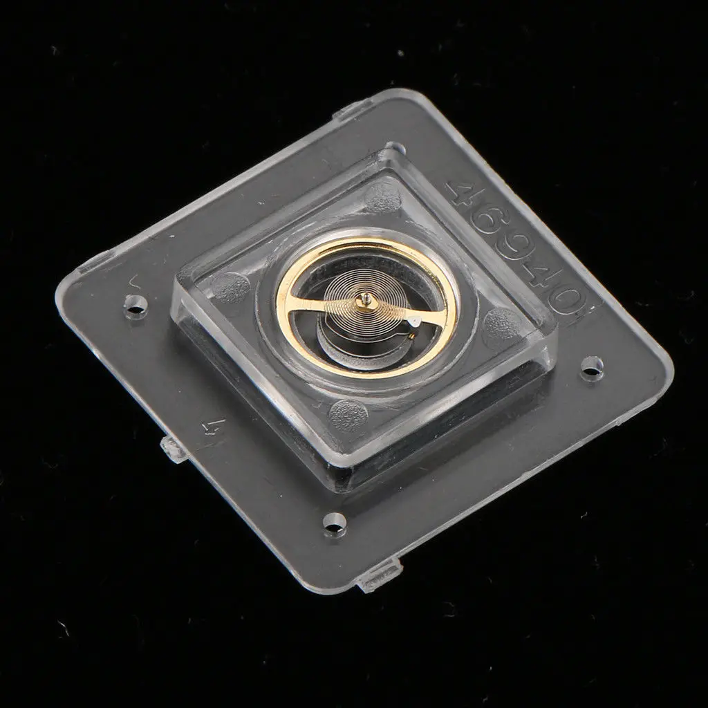 Steel Gold Color Balance Wheel Compatible With Hairspring Parts Tool For 8200 Watch Movement Watch Repair Upgarde Tool
