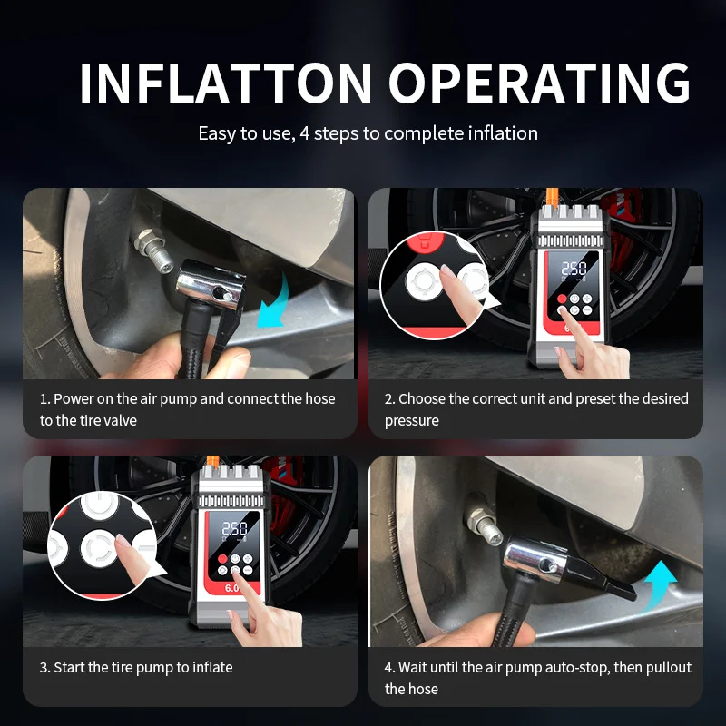 

S200 Car Emergency Start Power Pump Integrated Portable Power Bank Car Igniter