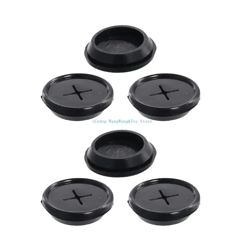 Molf 3/6pcs Rubber зонд Grommet барбек