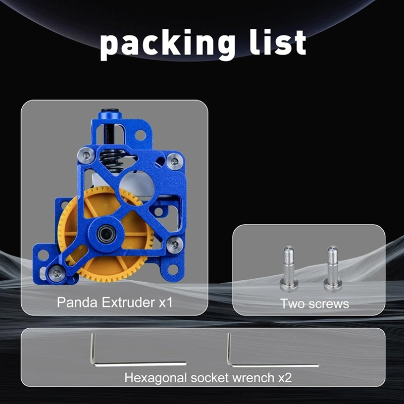Super Sale For Bamboo Lab X1 P1 Metal Extruder Kit CNC Hollow Extruder Shell