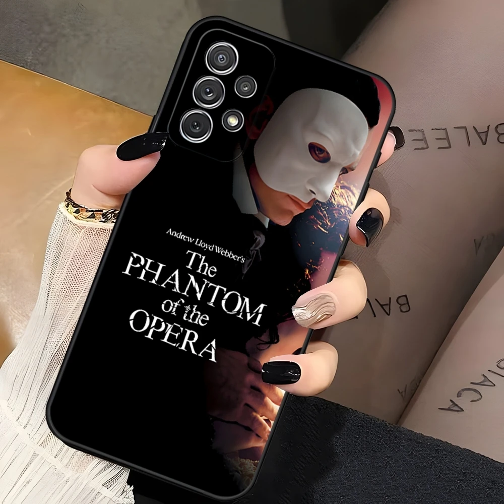 The Phantom of the Opera Phone Case for Samsung Galaxy A21 Plus S22 A53 A24 A34 A54 A52 M54 Note 10 20 Ulitra FE  Back Cover