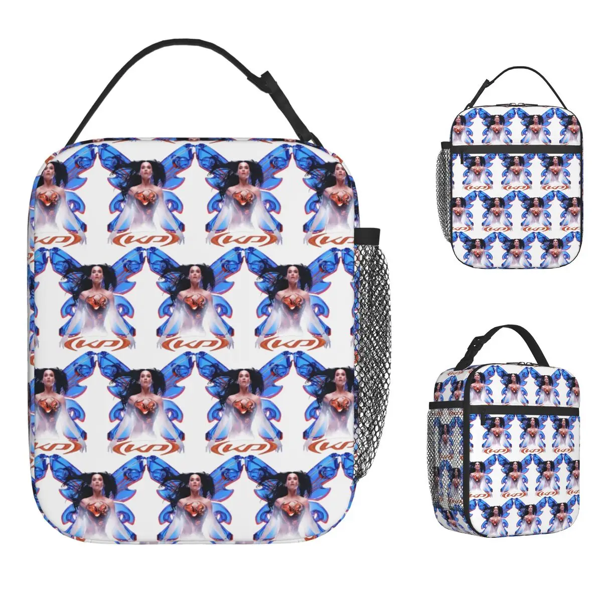 Katyed Logo Perryed The Lifetimes Tour Сумка для обеда Портативная изолированная коробка для завтрака Офисная дизайнерская сумка-холодильник для взрослых