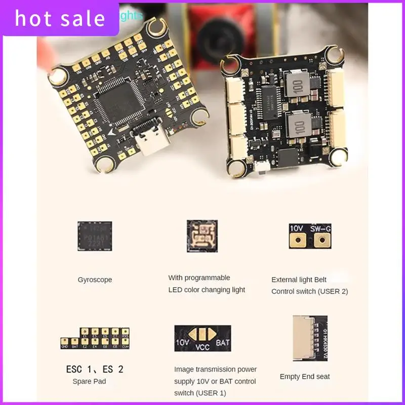 

Контроллер полета ELEC-F4530 V2 с двойным гироскопом BEC 30,5X30,5 аксессуары для дронов FPV для гоночного дрона FPV Freestyle