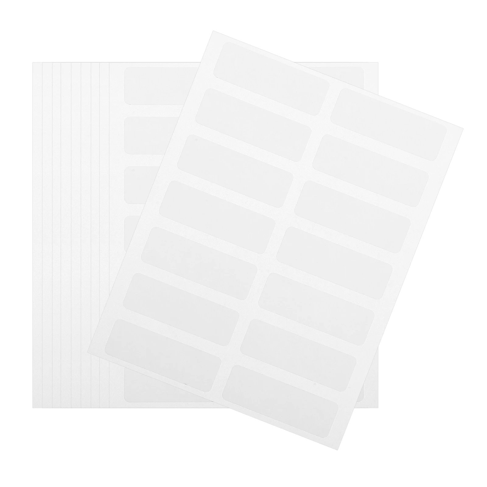 

60 Sheets Self Adhesive Stickers Blank Labels Classification Tags Sky Blue Office School Supplies Organization Marking Hospital
